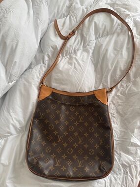 Louis Vuitton Odéon MM Monogram Canvas Crossbody Shoulder Bag | Made in France